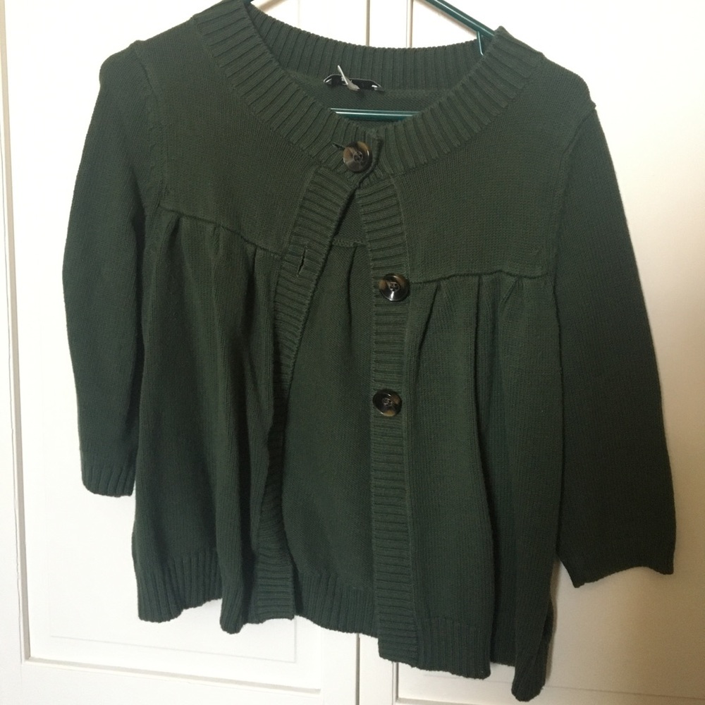 Women’s Dark Green Cardigan